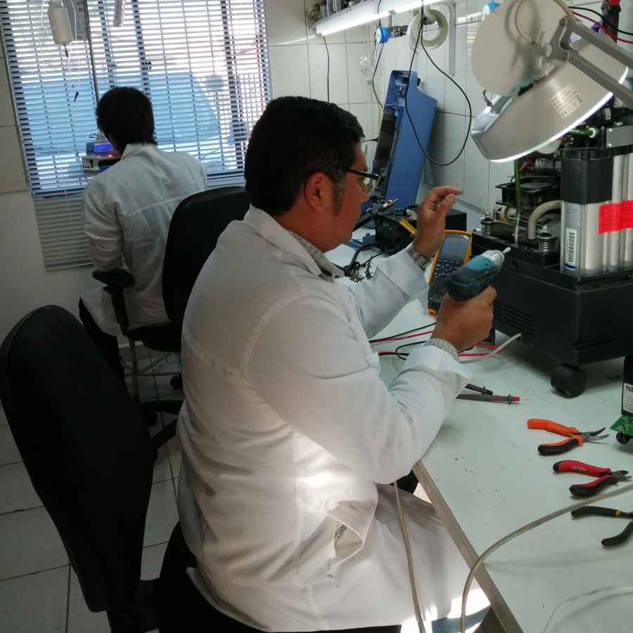 Reparación de concentradores de oxigeno